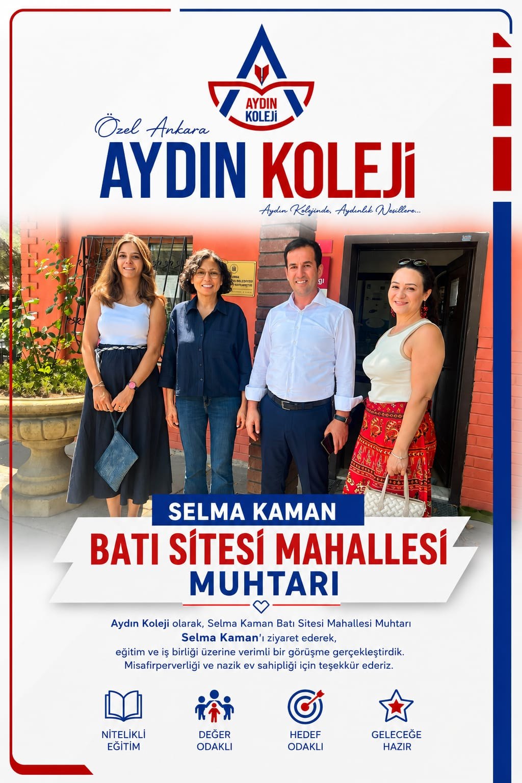 Batı Sitesi Mahallesi Muhtar Ziyareti