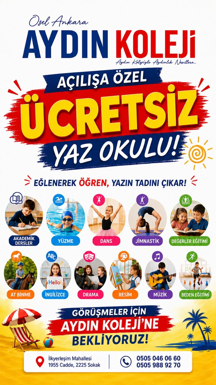 Ücretsiz Yaz Okulu Başlıyor