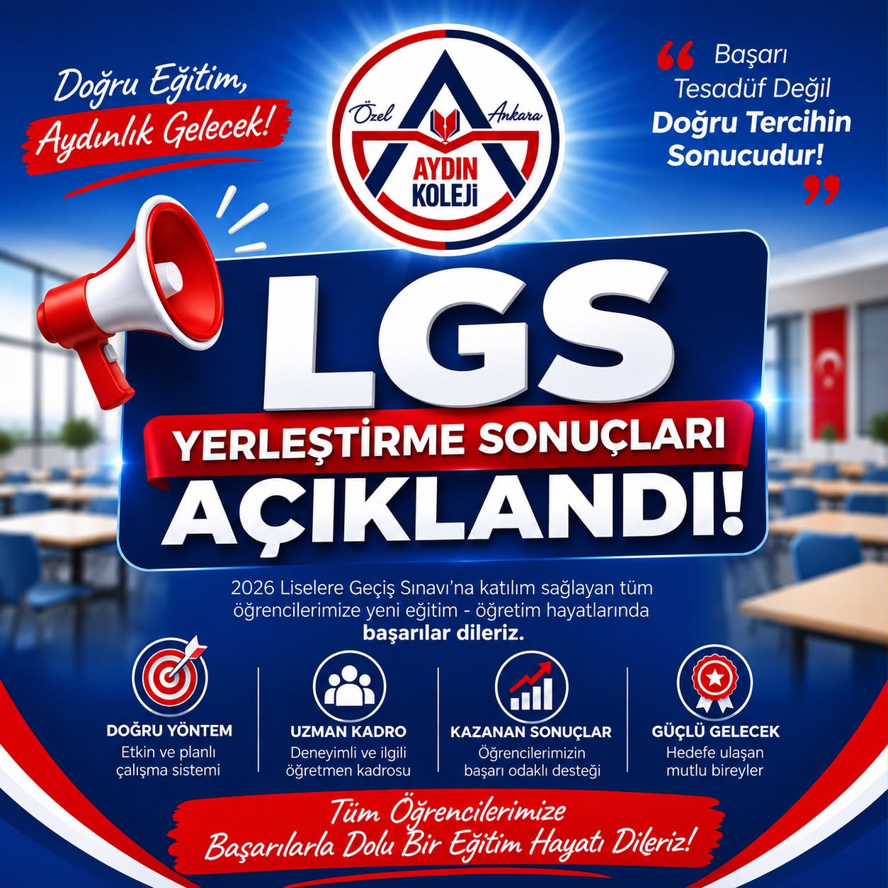 LGS Sonuçları Açıklandı